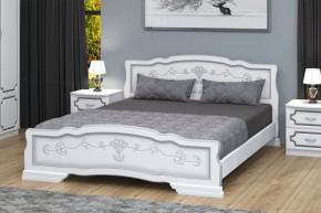 КАРИНА-6 Кровать из массива 1600 в Заводоуковске - zavodoukovsk.mebel24.online | фото 1