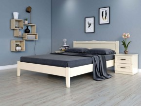 КАРИНА-7 Кровать из массива (Слоновая кость) в Заводоуковске - zavodoukovsk.mebel24.online | фото