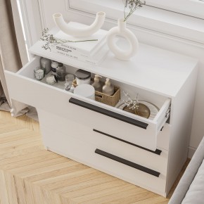 Комод Айрон КМ-02 (белый) в Заводоуковске - zavodoukovsk.mebel24.online | фото 3