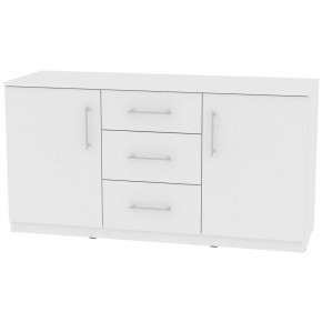 Комод K-70x135x45-1 (Белый) Калисто в Заводоуковске - zavodoukovsk.mebel24.online | фото