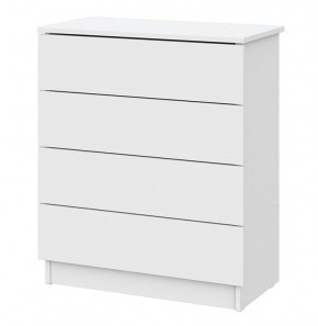 Комод КМ 1 (Серия 2) Белый текстурный в Заводоуковске - zavodoukovsk.mebel24.online | фото 3