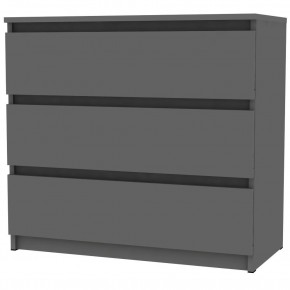 Комод Malta light K124 (Графит) в Заводоуковске - zavodoukovsk.mebel24.online | фото