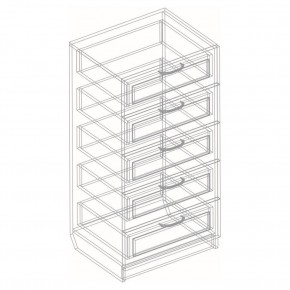 Комод "СА-03" Александрия в Заводоуковске - zavodoukovsk.mebel24.online | фото 3