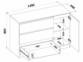 Комод Т-3Р в Заводоуковске - zavodoukovsk.mebel24.online | фото 4