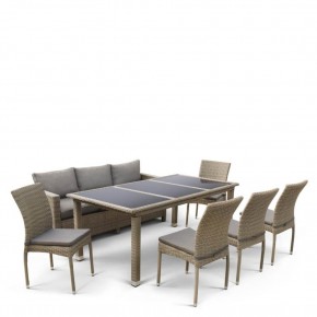 Комплект плетеной мебели T365/S65/Y380B-W65 Light Brown (8+1) в Заводоуковске - zavodoukovsk.mebel24.online | фото 3