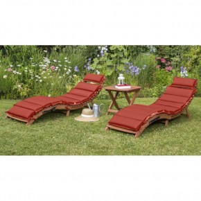 Комплект шезлонги и столик AFM-803A-T133 Beige-Terracotta (2+1) в Заводоуковске - zavodoukovsk.mebel24.online | фото 1