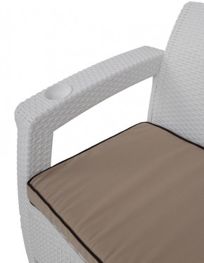 Комплект уличной мебели Yalta Premium Terrace Set (Ялта) белый (+подушки под спину) в Заводоуковске - zavodoukovsk.mebel24.online | фото 5