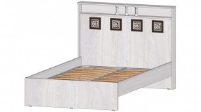 КОСТА-РИКА Кровать 1200 с основанием (анкор светлый) в Заводоуковске - zavodoukovsk.mebel24.online | фото
