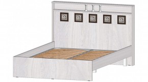 КОСТА-РИКА Кровать 1400 с основанием (анкор светлый) в Заводоуковске - zavodoukovsk.mebel24.online | фото