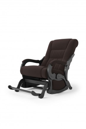 Кресло маятниковое Родос Маятник 17-Т-Ш (ткань) ШОКОЛАД в Заводоуковске - zavodoukovsk.mebel24.online | фото 2