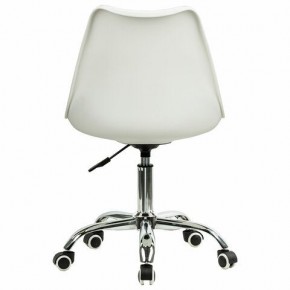 Кресло стул BRABIX "Eames MG-310 CH", хром, пластик белый, экокожа белая, 532923 в Заводоуковске - zavodoukovsk.mebel24.online | фото 4