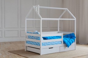 Кровать-домик 80*160 Белый в Заводоуковске - zavodoukovsk.mebel24.online | фото 4
