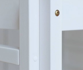 Кровать-домик двухъярусная 80*160 Белый в Заводоуковске - zavodoukovsk.mebel24.online | фото 3