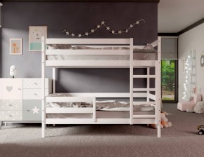 Кровать двухъярусная без крыши 80*160 Белый в Заводоуковске - zavodoukovsk.mebel24.online | фото 2