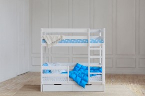 Кровать двухъярусная без крыши 80*160 Белый в Заводоуковске - zavodoukovsk.mebel24.online | фото 4