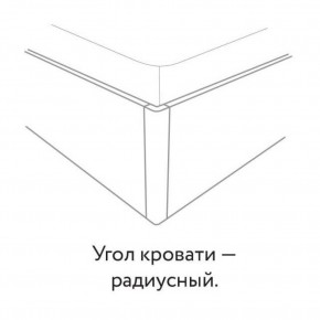 Кровать "Сандра" БЕЗ основания 1600х2000 в Заводоуковске - zavodoukovsk.mebel24.online | фото 3