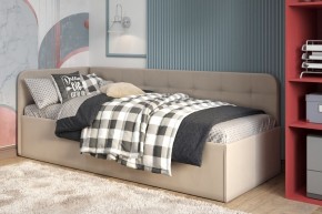 Кровать Зарина угловая Newtone light beige угол левый в Заводоуковске - zavodoukovsk.mebel24.online | фото 2