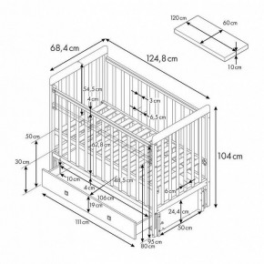 Кроватка Фея 328-01 в Заводоуковске - zavodoukovsk.mebel24.online | фото 10