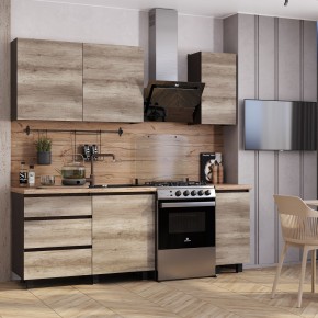 Кухня Энигма 1.6 м (венге/дуб каньон) в Заводоуковске - zavodoukovsk.mebel24.online | фото