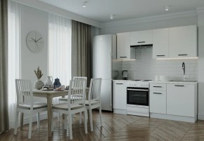 Кухонный гарнитур Белый Глянец 2000 (Стол. 38мм) в Заводоуковске - zavodoukovsk.mebel24.online | фото 1