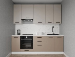 Кухонный гарнитур Каппучино 2400 h950 (Стол. 38мм) в Заводоуковске - zavodoukovsk.mebel24.online | фото