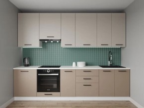 Кухонный гарнитур Каппучино 3000 h950 (Стол. 38мм) в Заводоуковске - zavodoukovsk.mebel24.online | фото