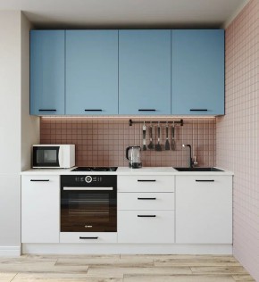 Кухонный гарнитур Капри 2200 h950 (Стол. 38мм) в Заводоуковске - zavodoukovsk.mebel24.online | фото 1