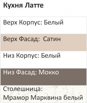 Кухонный гарнитур Латте 1000 (Стол. 26мм) в Заводоуковске - zavodoukovsk.mebel24.online | фото 3