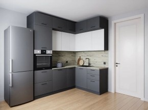 Кухонный гарнитур Меренга 2200*1700 (Стол. 26мм) в Заводоуковске - zavodoukovsk.mebel24.online | фото
