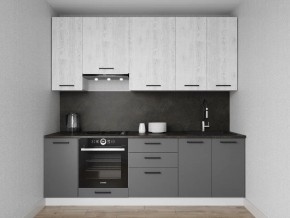 Кухонный гарнитур Санторини 2400 h950 (Стол. 38мм) в Заводоуковске - zavodoukovsk.mebel24.online | фото 1