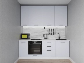 Кухонный гарнитур Смоки 2200 h950 (Стол. 38 мм) в Заводоуковске - zavodoukovsk.mebel24.online | фото