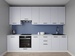 Кухонный гарнитур Смоки 2400 h950 (Стол. 38 мм) в Заводоуковске - zavodoukovsk.mebel24.online | фото 1