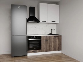 Кухонный гарнитур Старое Дерево 1600 h950 (Стол. 38мм) в Заводоуковске - zavodoukovsk.mebel24.online | фото