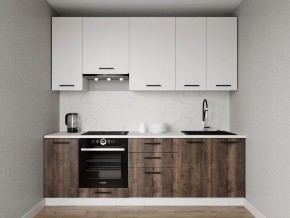 Кухонный гарнитур Старое Дерево 2400 h950 (Стол. 26мм) в Заводоуковске - zavodoukovsk.mebel24.online | фото 1