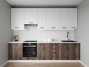 Кухонный гарнитур Старое Дерево 3000 h950 (Стол. 38мм) в Заводоуковске - zavodoukovsk.mebel24.online | фото