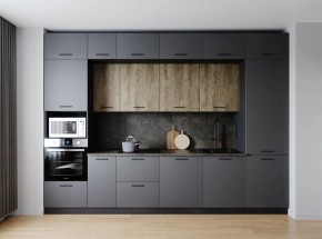 Кухонный гарнитур Умбра 3400 (Стол. 26мм) в Заводоуковске - zavodoukovsk.mebel24.online | фото 1