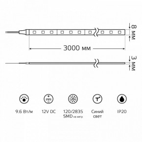 Лента светодиодная Gauss Basic BT067 в Заводоуковске - zavodoukovsk.mebel24.online | фото 9