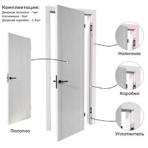 Межкомнатная дверь Bolivar Каньон браун (комплект) в Заводоуковске - zavodoukovsk.mebel24.online | фото 4