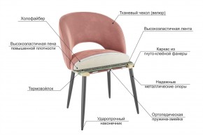 МОЛИ Набор стульев (2 шт) в Заводоуковске - zavodoukovsk.mebel24.online | фото 3