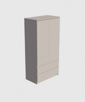 МОРИ МШ 900.1 Шкаф с 2-мя дв. и 2-мя ящ. (Сатин) в Заводоуковске - zavodoukovsk.mebel24.online | фото 2