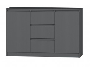 МС "Хилтон" Комод №4 1200 (графит) в Заводоуковске - zavodoukovsk.mebel24.online | фото 2