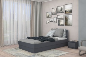 МС "Хилтон" Кровать 1,2 (графит) в Заводоуковске - zavodoukovsk.mebel24.online | фото