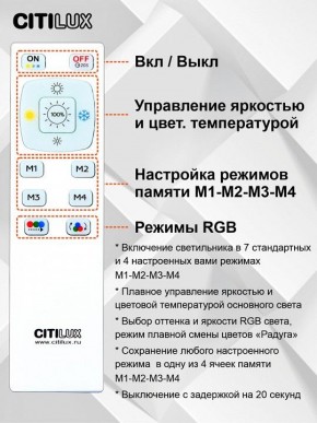 Накладной светильник Citilux Спутник CL734900G в Заводоуковске - zavodoukovsk.mebel24.online | фото 8