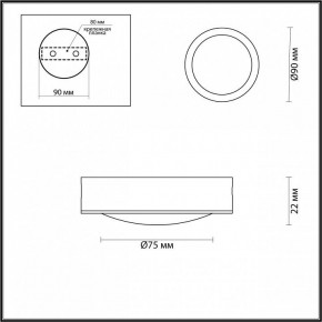 Накладной светильник Odeon Light Reus 4342/7CL в Заводоуковске - zavodoukovsk.mebel24.online | фото 4