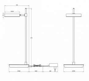 Настольная лампа декоративная Maytoni Fad MOD070TL-L8W3K в Заводоуковске - zavodoukovsk.mebel24.online | фото 3