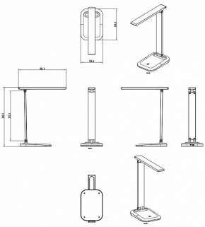 Настольная лампа офисная Arte Lamp London A5124LT-1BK в Заводоуковске - zavodoukovsk.mebel24.online | фото 2