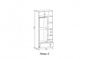 НИЛЬС - 2 Шкаф в Заводоуковске - zavodoukovsk.mebel24.online | фото 2