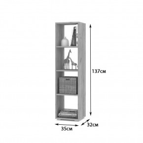 ОЛИВИЯ Детская (модульная) анкор темный/анкор светлый в Заводоуковске - zavodoukovsk.mebel24.online | фото 6