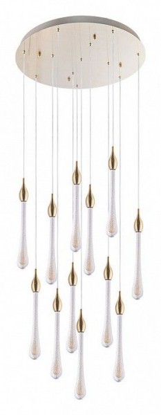 Подвесная люстра Arte Lamp Raindrop A1803LM-36PB в Заводоуковске - zavodoukovsk.mebel24.online | фото