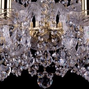 Подвесная люстра Bohemia Ivele Crystal 1402 1402/10/240/G/Leafs в Заводоуковске - zavodoukovsk.mebel24.online | фото 5